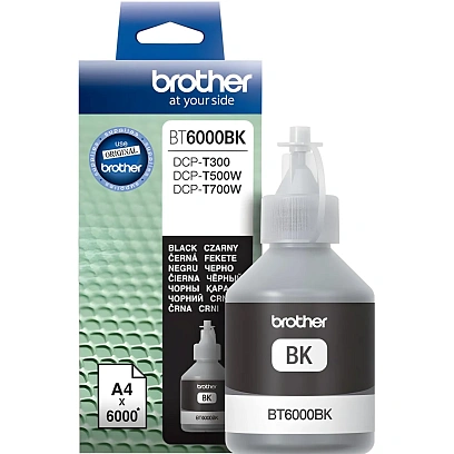 Чернила Brother BT6000BK чер. для DCP-T300/T500W/T700W