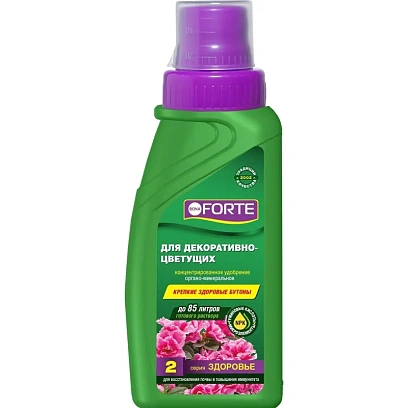 Удобрение органо-минеральное д/декорат.-цветущих раст,фл.,285мл,BF21060111