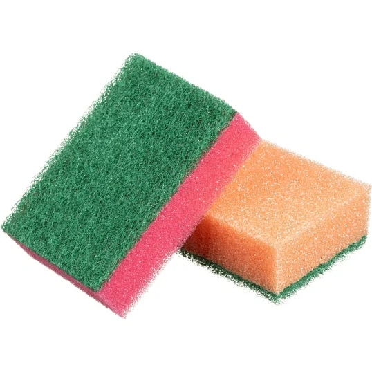 Губки для мытья посуды Luscan Мини 80х50х26мм 10 шт/уп