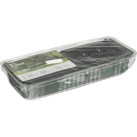 Кассета для рассады 40 см (12 ячеек) зеленый ING60001F