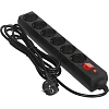 Сетевой фильтр Buro 600SH-3-B 3м (6 розеток) черный