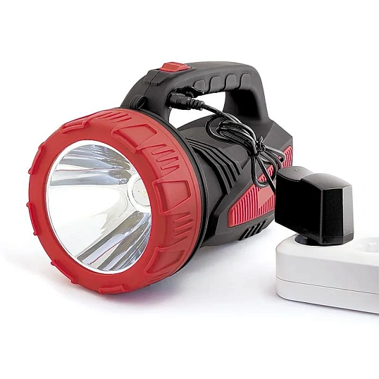 Фонарь ручной ЯРКИЙ ЛУЧ S-250A LED 5W 2 реж акк.220В ЗУ