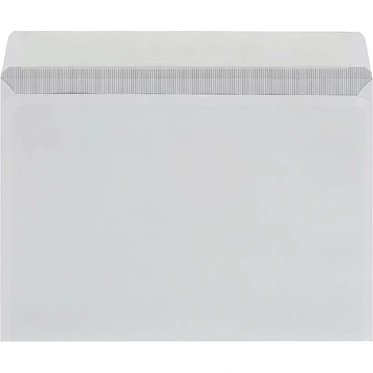 Конверт С5 ECOPOST белый стрип 162х229 с вн. зап.80г бел.92-100% 1000шт/уп