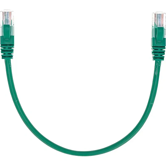 Патч-корд REXANT U/UTP, CAT 5e, 26AWG, LSZH, 0,3м (02-0106-03) зеленый