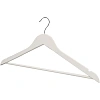 Вешалка-плечики WW_Комус Мебель WH018 дер.пер.п.рез.анис/бел.р.52-54 3шт/уп