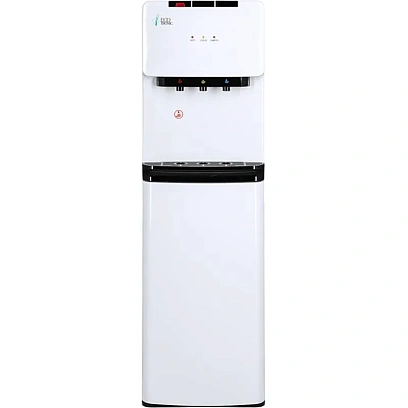 Кулер Ecotronic K41-LXE  white-black с нижн загрузкой бутыли и электр охлаж