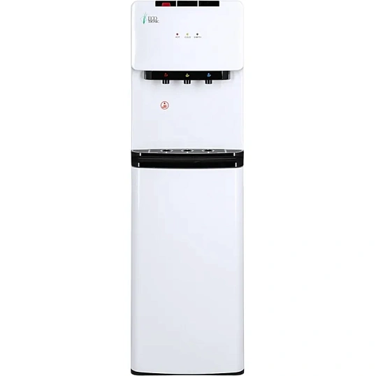 Кулер Ecotronic K41-LXE  white-black с нижн загрузкой бутыли и электр охлаж