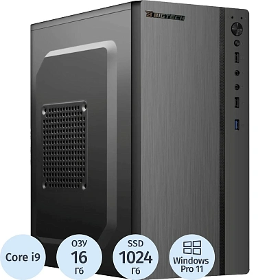 Системный блок BigTech D5 (D5-9043) i9-12900/H610/16Gb/SSD1Tb/500W/Win11Pro