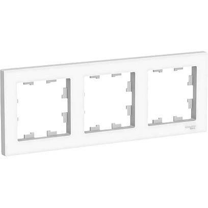 Рамка 3-м AtlasDesign универс. бел. SE ATN000103