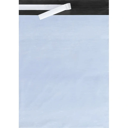 Курьер-пакет без печати, без КДС,240x320+40к,50 мкм(50шт/уп) Эконом