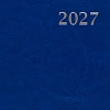Ежедневник датированный 2027 Attache АГЕНДА А5 168л 138x213мм под кожу син