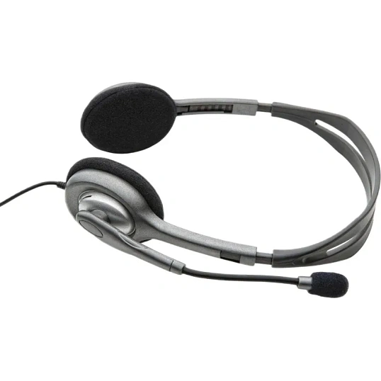 Гарнитура Logitech Stereo Headset H110 Silver [981-000459