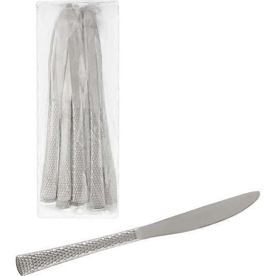 Нож столовый Meltemi,нержавеющая сталь 410,12 штук