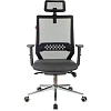 Кресло VB_EChair 663 TC-H/SL черный TW-01 38-418 сетка/ткань