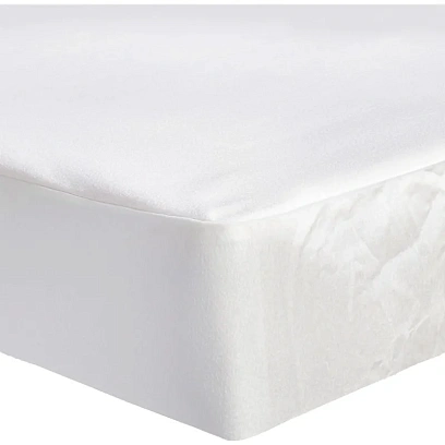 Наматрасник 180х200, махра, водонепроницаемый,чехольный, белый