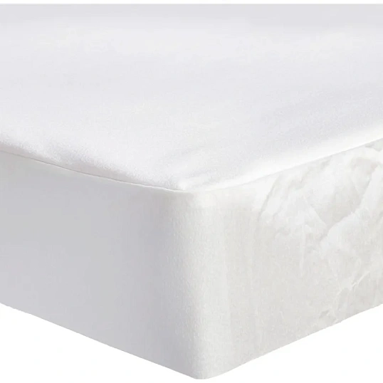 Наматрасник 140х200,махра, водонепроницаемый,чехольный, белый