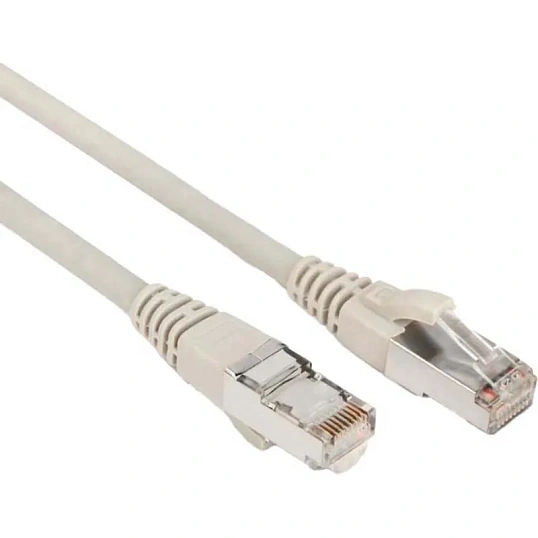 Кабель Hyperline PC-LPM-STP-RJ45-RJ45-C6a-15M-LSZH-GY F/UTP,6a,15м,серый