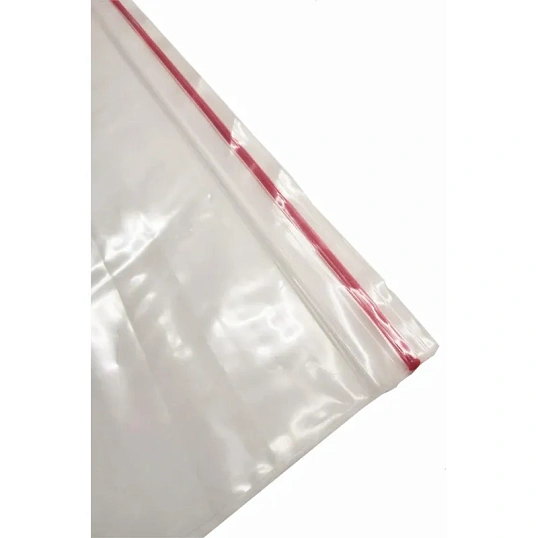 Пакет с замком Zip Lock 20 х 30 см, 60 мкм, с полосой для надп, 100 шт/уп