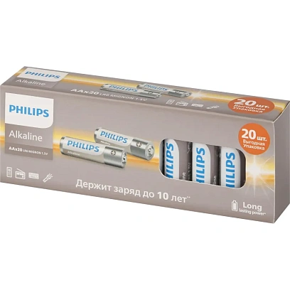Батарейка Philips Entry AA LR6A20BX/51 LR6-20BL 20 шт/уп