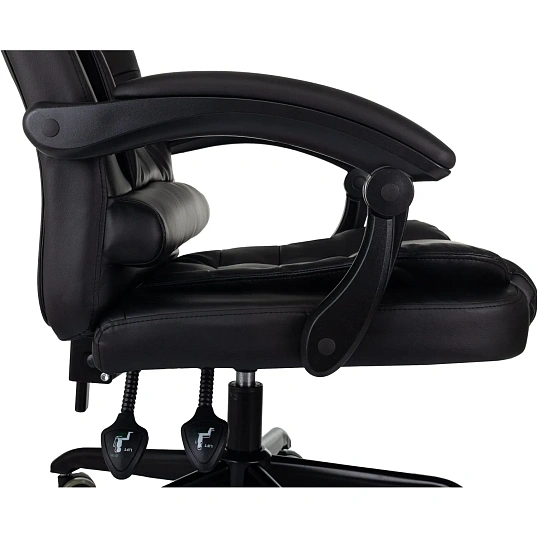 Кресло БР Комус Мебель EChair 564 экокожа,черный, металл