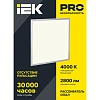 Светильник светодиодный ДВО 6565 eco 36Вт W 4000К IEK