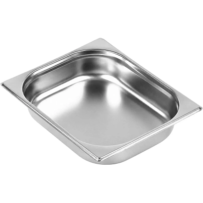 Гастроемкость Mgsteel нерж.сталь 1/2 H-65мм (325х265), 39066