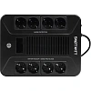 ИБП SMARTWATT UPS SAFE PRO LCD 1000, 1000ВА/600Вт, LCD,8xEURO