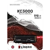 SSD накопитель Kingston KC3000 512ГБ, M.2 2280, PCI-E4.0 x4(SKC3000S/512G)