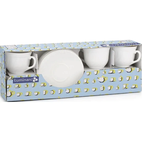 Сервиз чайный ТРИАНОН 220мл (E8845)