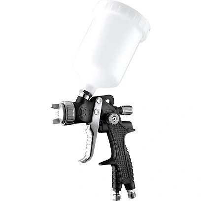 Краскопульт пневматический BERGER 'ГРЮН' HVLP, 1.3мм, 0,6л, в/б (BG1376)