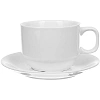 Чайная пара 250мл, белая, фарфор, Chan Wave Classic 6шт/уп  фк0137