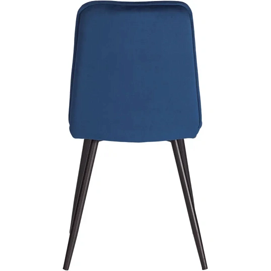 Стул Комус Мебель FRANK велюр, 47х54х86, Blue (синий)