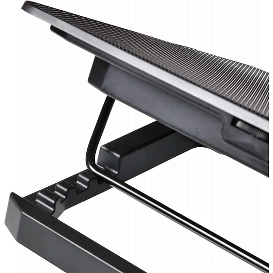 Подставка для ноутб. Buro BU-LCP156-B214H (D-NCP170-4)15.6 USB FAN металл