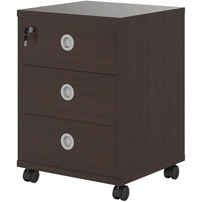 Тумба BORN мобильная B 201A 480х455х660 Венге Магия