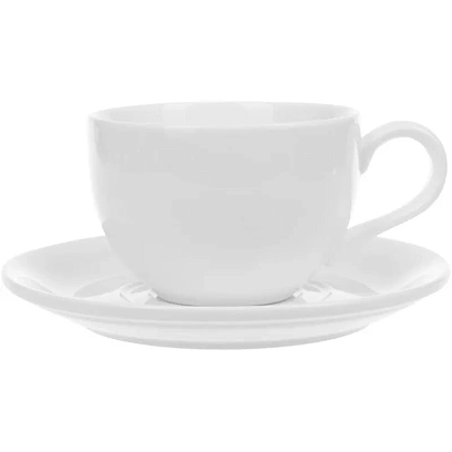 Чайная пара Chan Wave Classic 300мл фарфор, белый, фк877