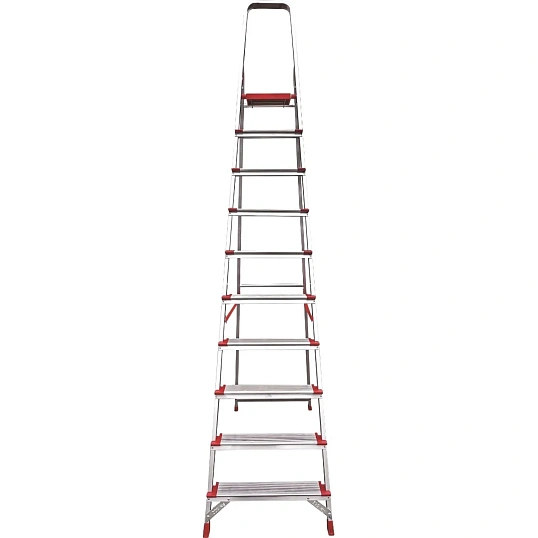 Стремянка алюминиевая усиленная 225кг 10ступеней(130мм)НоваяВысота3117110