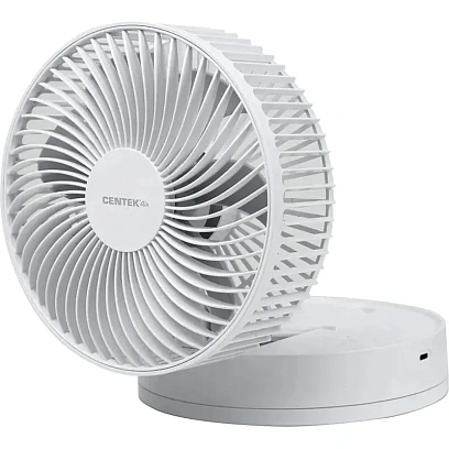 Вентилятор настольный Centek CT-5042 Аккум. 5400мАч/ 12Вт/ 4скор/ Таймер 8ч