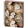 Бизнес-тетрадь Spring А5,120л, клетка, Mariner на спирали, 0018
