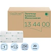 Полотенца бумажные д/диспенсеров Tellus ZZсл 1сл Н3/НТ3 250л 20шт/уп_134400