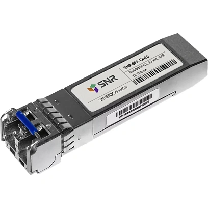 Модуль SFP оптический, дальность до 20км (14dB), 1310нм (SNR-SFP-LX-20)