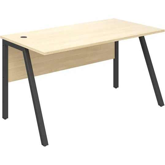 Стол письменный IN Рондо м/к S2379 1380х750х750 береза/антрацит