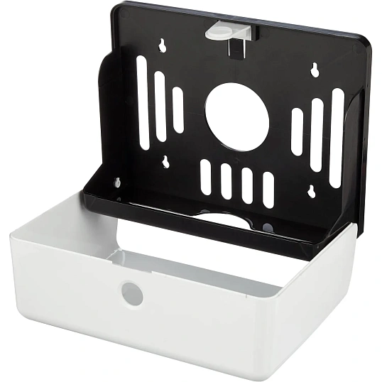 Диспенсер для полотенец лист.10х26х18,5 см. пластик, белый