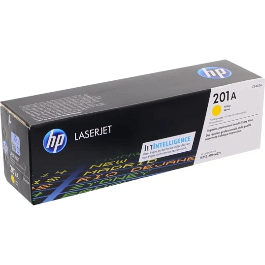 Картридж лазерный HP 201A CF402A жел. для CLJ Pro MFP M277/M25