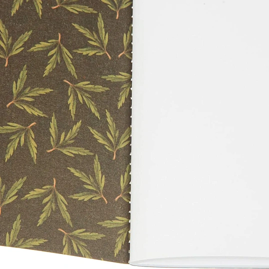 Альбом для рисован.КомусКласс Ночной лес 40л 200х240мм обл.карт мат.лам.беж