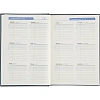 Ежедневник недатированный Attache Rain, А5, 160 л, черный