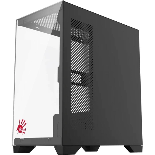 Корпус Bloody BD-CC103 чер.безБП mATX 7x120mm USB2.0x3.0 audio bott PSU