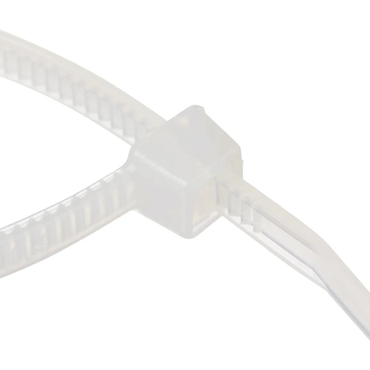 Хомут стяжка нейлоновая Topfort 3х100 (2,5х100 мм) белый 100 шт/уп