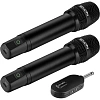 Набор радиомикрофонов Sven MK-742, 2.4GHz, 180mAh, черный