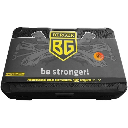 Набор инструмента универсальный BERGER 102 предмета BG102-1214