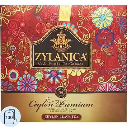 Чай Zylanica Ceylon Premium Collection черн. 100 пакx2гр/уп